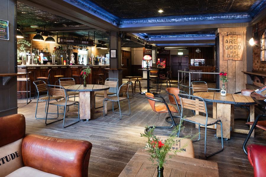 Main Bar/Downstairs Area at The Actress & Bishop in Jewellery Quarter, Birmingham
