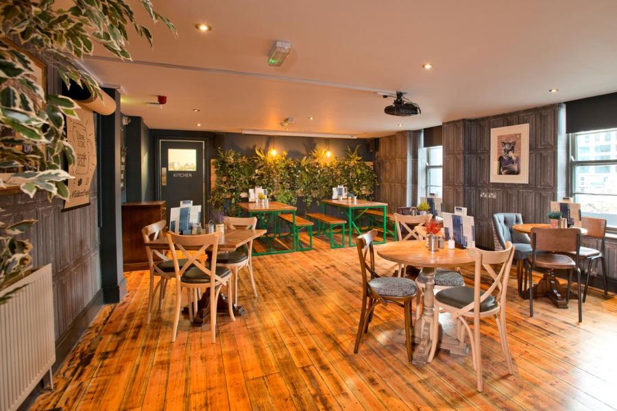 Upstairs Function Room at Editor's Draught in Leeds City Centre