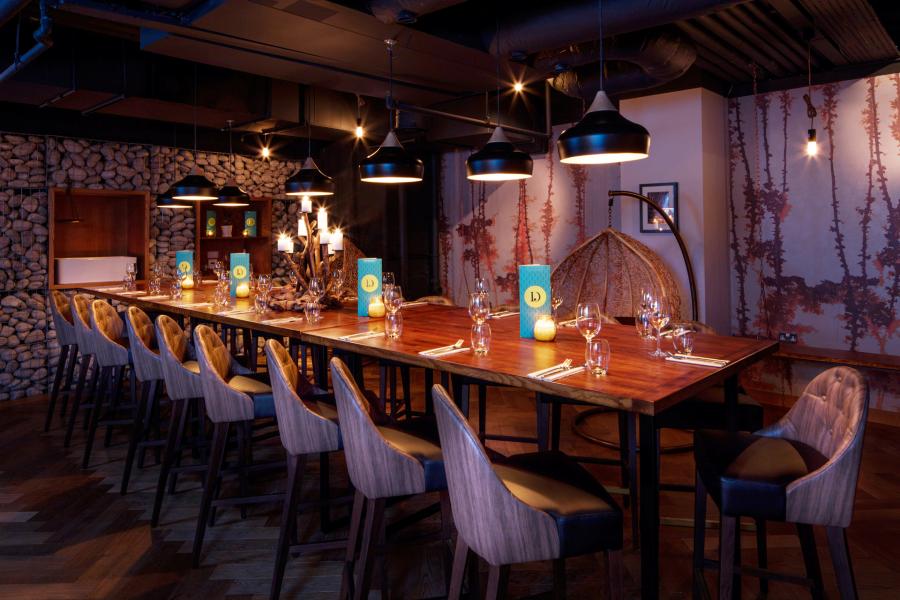 The Root at Banyan Corn Exchange in City Centre, Manchester