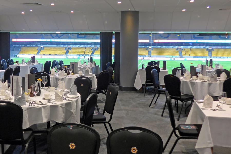 Sir Jacks Restaurant at Molineux Stadium in Wolverhampton