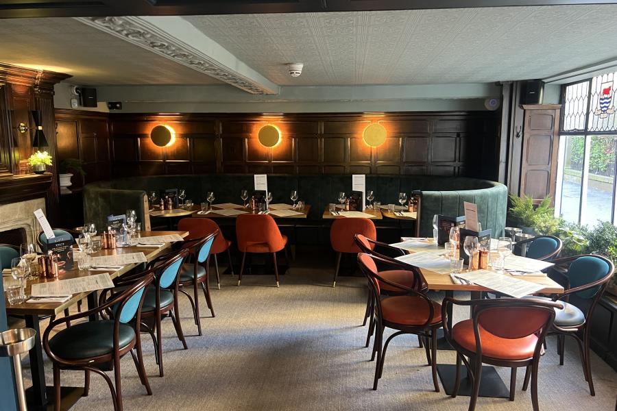 Old Berkeley Room at Gusto Italian Oxford in Oxford