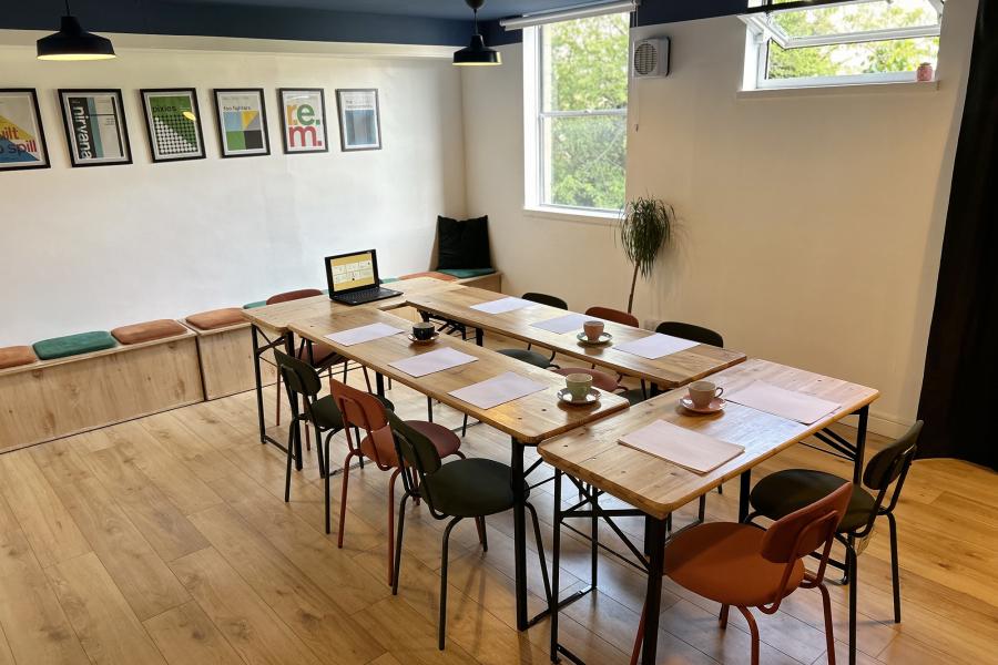 Versatile Space at Slow Progress Records and Coffee in Old Town, Edinburgh