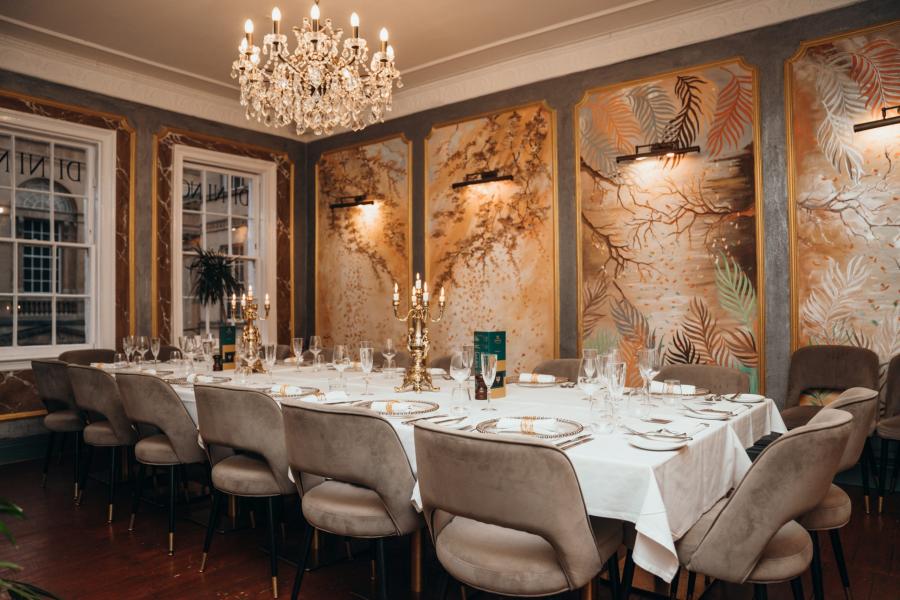 The Roman Room at Square Grill Brasserie Restaurant & Piano Bar in Bath