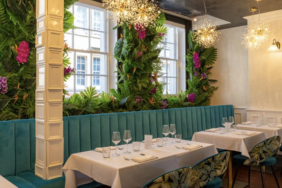 The Abbey Room at Square Grill Brasserie Restaurant & Piano Bar in Bath